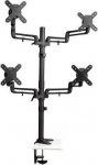 Tripp Lite DDR1327SQFC Table clamp with four fully movable - flexible arms for 13 bis 68.60cm (27") Monitors (DDR1327SQFC)
