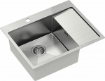 Quadron RUSSEll sink 116 SteelQ brushed steel