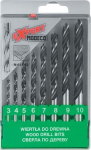 Modeco drill bit for wood, twist cylindrical 7 4 5 3 6 10 8 9mm zestaw (MN-61-572)
