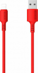 Cable USB Somostel USB-A - Lightning 1.2 m Red (SMS-BP06 USB - Lightning Red)