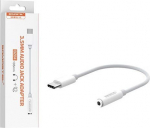 Adapter USB Somostel SMS-BZ04 USB-C - Jack 3.5mm White (26537)