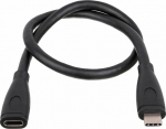 Kabel USB Akyga USB-C - USB-C 0.3 m Czarny (AK-USB-32)