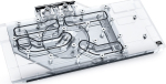 Alphacool 18659 - backplate - Acryl - Kupfer - Nickel - Schwarz - Transparent - 3-Pin JST - 1/4" - 141.7 mm