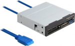 Delock Kartenleser - 8.9 cm (3.5 Zoll) (Multi-format)