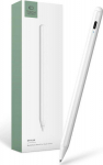 Puutepliiats Stylus Pencil, Apple iPad, USB-C, valge, Tech-Protect