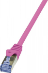 LogiLink patch cable CAT6A S/FTP AWG26 PIMF 2.00m pink