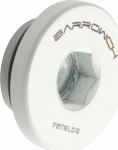 Barrow Verschlussstopfen G1/4 Zoll AG - wei&szlig;