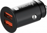 Techly Charger Techly Car Quick Mini Charger 2x USB 36W 3A 5-12V