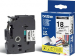 BROTHER TZE241 tape cassette white black 18mmx8m laminiert for P- touch 210E 220 300 310 340 340C 350 540 540C