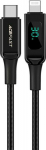 Kabel USB Acefast USB-C - Lightning 1.2 m Czarny (6974316281030)