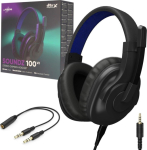 Hama uRage SoundZ 100 V2 black gaming headphones
