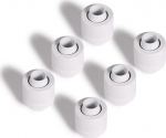 Alphacool Eiszapfen 13/10 mm Anschraubt&uuml;lle G1/4, 6-Pack - wei&szlig;