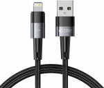 Kabel USB Tech Protect USB-A - Lightning 1 m Szary (9490713934166)