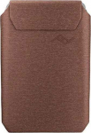 Peak Design kaardihoidik telefonile Mobile Wallet Slim, redwood