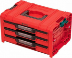 Qbrick QBRICK PRO tool box with 3 drawers 2.0 EXPERT RED