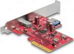 Delock PCI Express x4 Map 1 x extern USB Type-C Buchse+ 1 intern - Controller