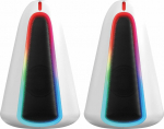 Marvo computer speakers Marvo speakers MONKA SG-500, 2.0, 6W, White, volume control, backlight RGB