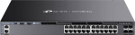 TP-LINK Switch SG6428XHP 24xGBit /4x10Gbit SFP+ PoE+ Managed Layer 3 +++ Rack Mountable, Omada SDN, 4 Fans