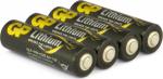 GP Batteries GP Lithium Battery, Size AA, LR6, 1.5V (4-pack)