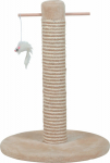 Zolux ZOLUX Cat scratching post z 2 toys col. beige BI-MATERIAL 48 cm