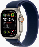 Apple Watch Ultra 2 (2024) 49mm Natural Titanium/Blue Trail Loop - S/M