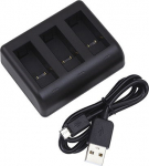 Extra Digital Charger GoPro AHDBT901, Triple