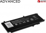 Notebook Battery DELL D2VF9, 3400mAh, Extra Digital Advanced