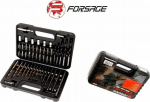 Forsage Tool Set DRILL SET, BIT&Oacute;W, WIERTŁA, SOCKETS BITS 50 EL