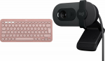 Keyboard Logitech Pebble Keys 2 K380s (920-011853) + Brio 100 (960-001585)