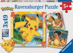 Ravensburger Puzzle: Pokemon - Pikachu, Charizard and Eevee! (3x49 pcs) (12004062)