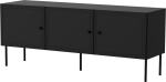 Cama MEBLE RTV 3D cabinet PALAZZO BIS 151x40x60 black matt