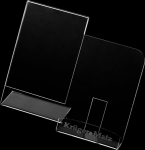 Plexiglass stand for the phone