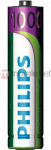 Philips Akumulator AAA / R03 1000mAh 4 szt