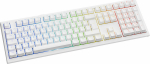 Ducky One X Wireless Gaming-Tastatur, inductive, Hot Swap, RGB - Ducky Inductive Switch, ISO (DE), wei&szlig;
