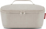 Reisenthel Coolerbag M pocket herringbone sand