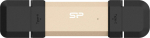Silicon Power DS72 USB flash drive 1 TB USB Type-A / USB Type-C 3.2 Gen 2 (3.1 Gen 2) Gold