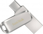 SanDisk Ultra Dual Drive Luxe 1TB USB 3.2 Gen 1 / USB-C USB stick Silver