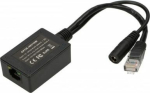 Extralink PoE Inverter 1 Port, Input 1x 1000Mb/s RJ45/Jack 10-30V, Output 48V
