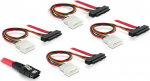 Delock Internes SAS-Kabel - 36 PIN 4iMini MultiLane to internal power supply, 4-pole, internal SAS, 29-pole (SFF-8482)