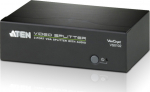 ATE ATEN VS0102, VGA, 2x VGA, 1920 x 1440 Pixel, Schwarz, Metall, 30 m