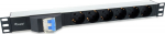 Equip 19" Steckdosenleiste 6xSchuko+2P LS->St.90&deg; si. Alu