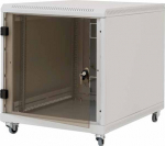 TRITON Delta C - Network device mounting cabinet - Rack mountable - RAL 7035 - 12U - 48.3 cm (19")