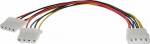 InLine Molex - Molex x2, 0.2m, Multicoloured (29659L)