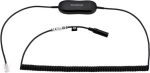 DESK PHONE CABLE JABRA EVOLVE, RJ9 TO 3.5 MM JACK CONV. CABLE2M