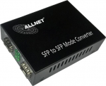 ALLNET 134409 Network media converter 1000 Mbit/s Multi-Modus - Single mode black