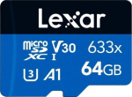 Lexar Micro SDHC 64GB Class 10 LMS0633064G-BNNNG