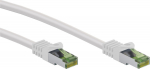 Wentronic Goobay 61103 CAT 8.1 S/FTP CU 0.5m Hvid