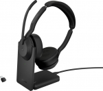 Jabra Headset Evolve2 55 MS Stereo USB-C BT with charging station Certified for Microsoft Teams