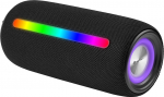 Tracer Stripe TWS Bluetooth RGB - portable speaker | bluetooth 5.3 | 10 W | radio FM | function TWS | working time to approx: 5 hours | czarny | USB-C