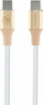 Kabel USB Guess USB-C - USB-C 1.5 m Gold (GUCCLALRGDD)